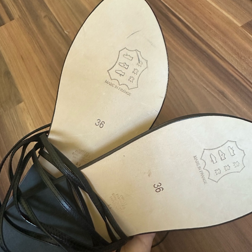 K. Jacques X Ciao Lucia wrap sandal - Picture 2 of 5
